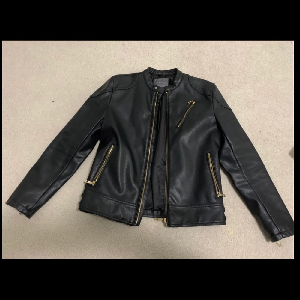 COPY - Zara Leather Jacket size L
